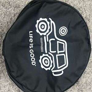 Jeep Wrangler Life Is Good spare tire cover